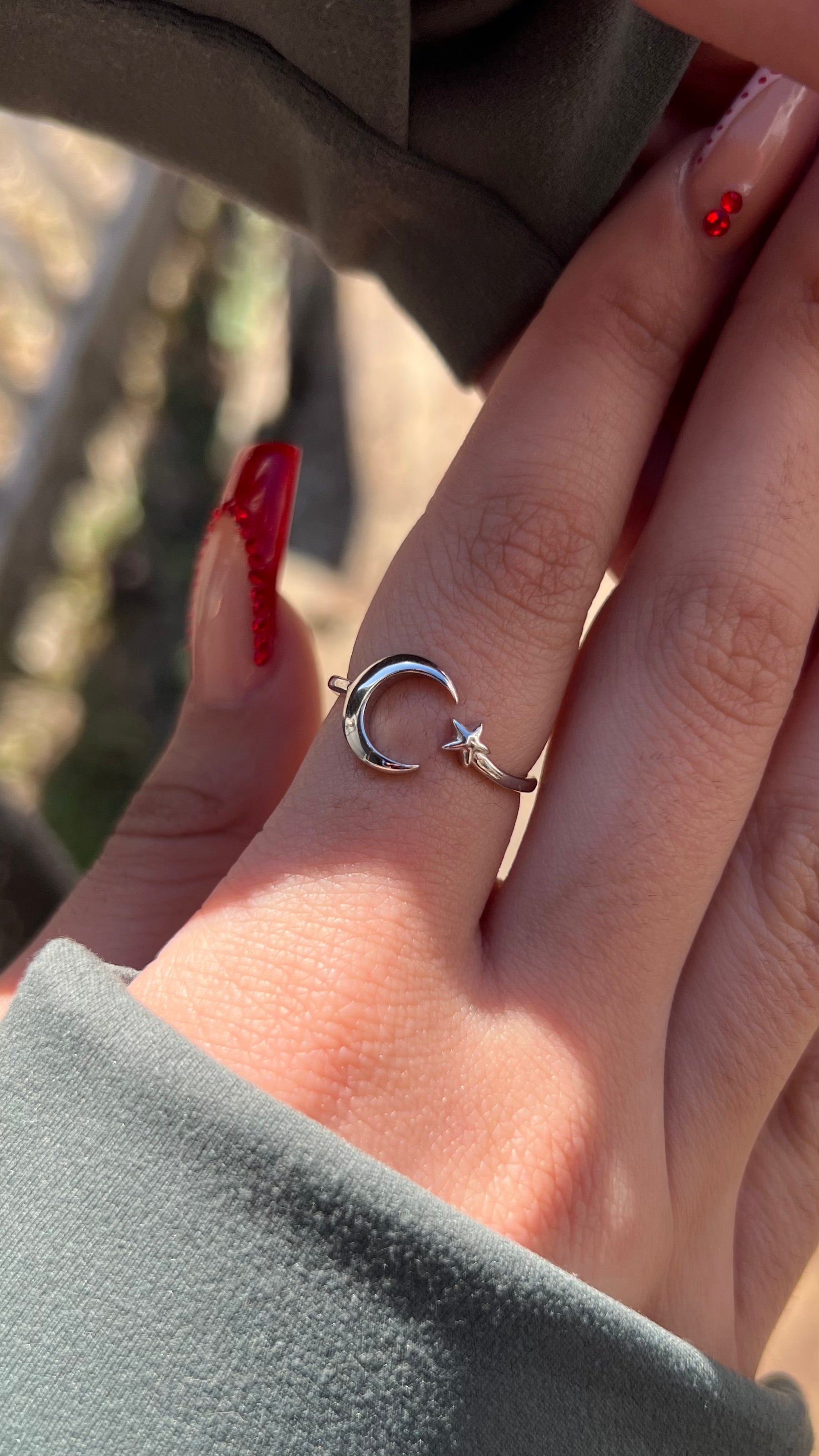 Celestial Sterling Silver Ring