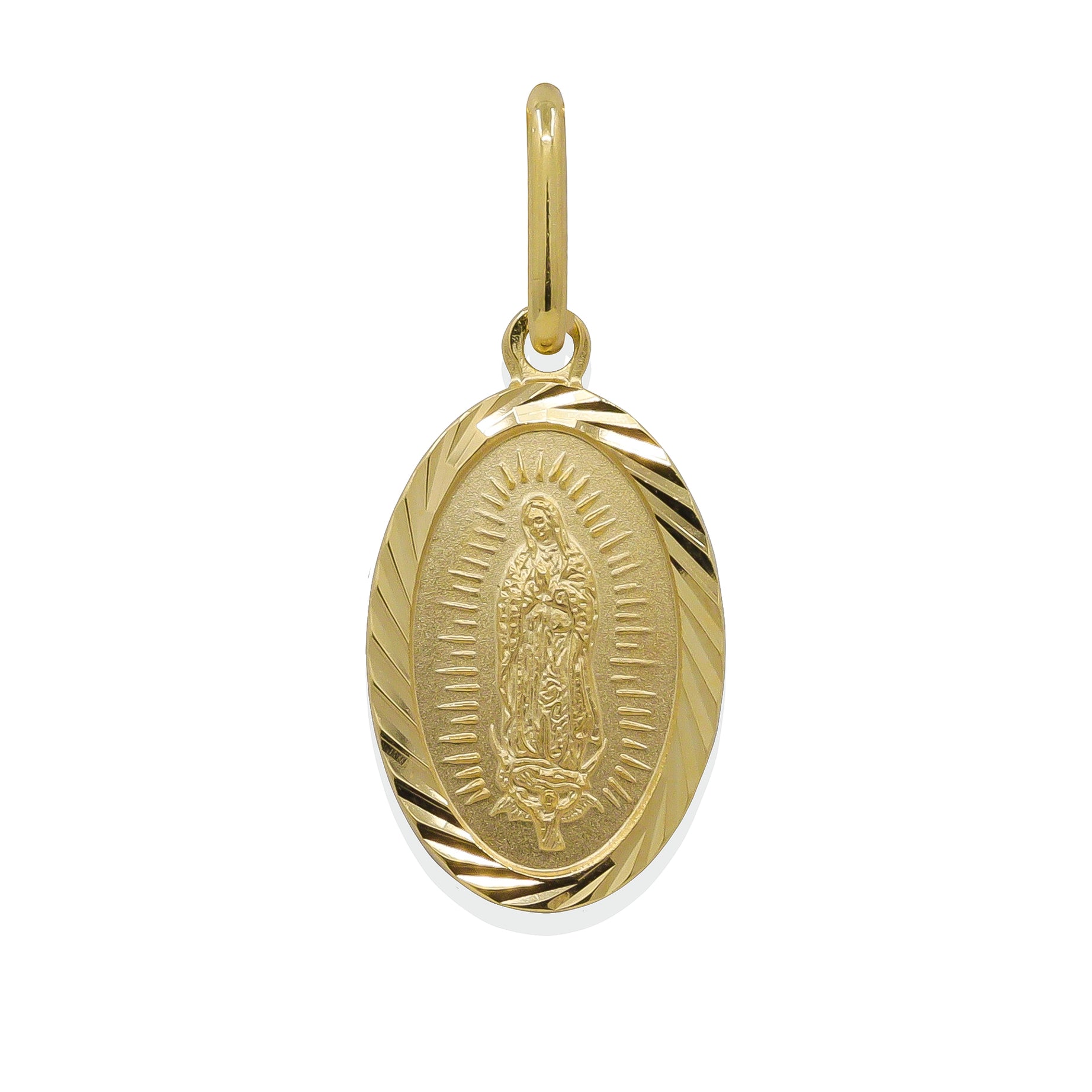 Product Image of Virgin Mary Pendant 14k Gold