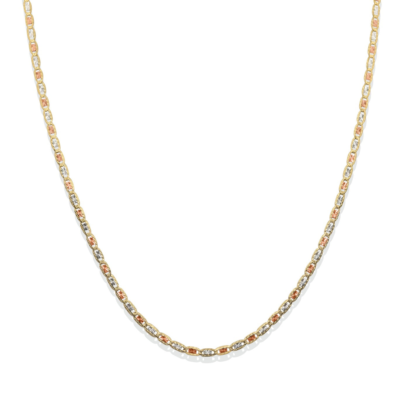 2mm Valentino Chain 14k Gold