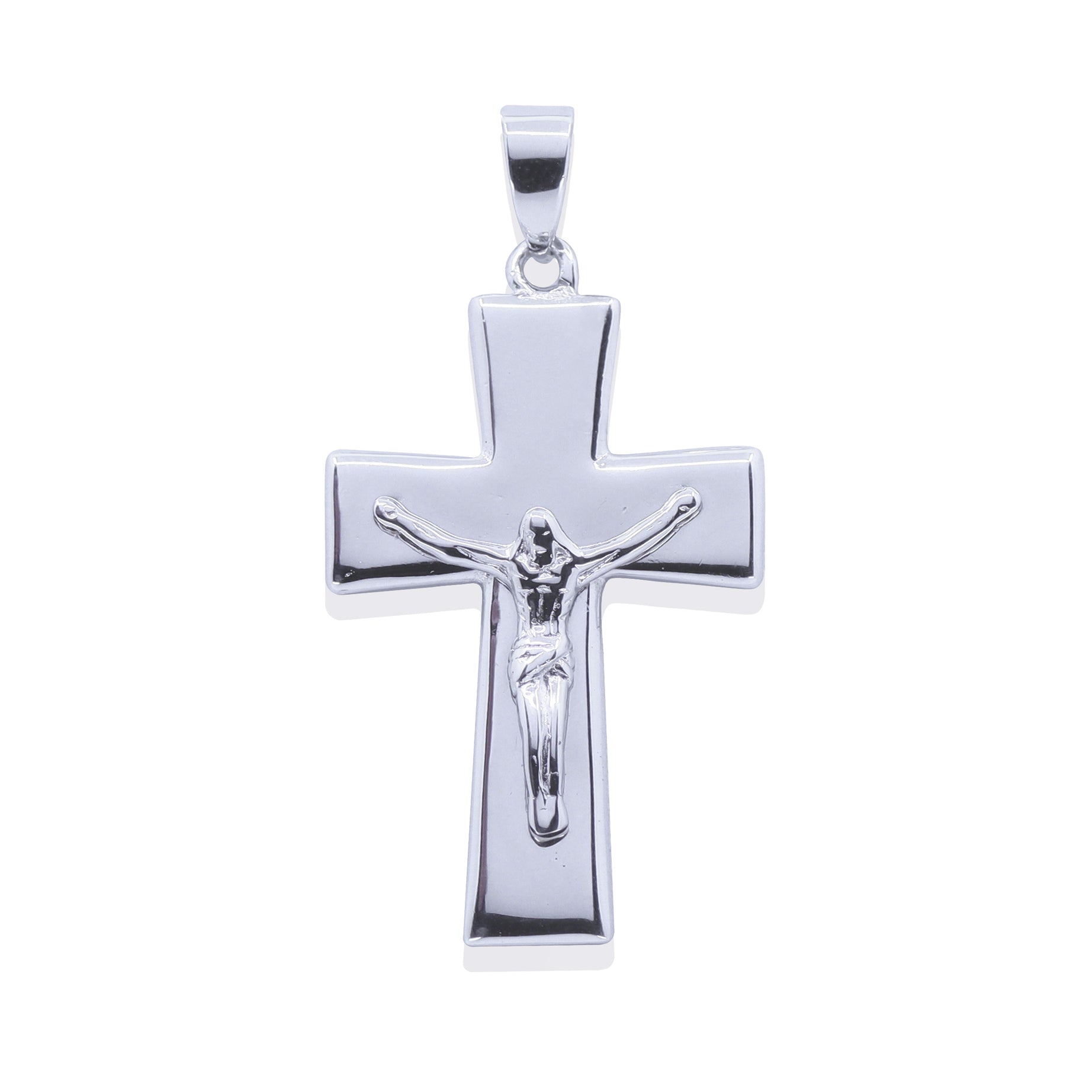 Product Image of Crucifix Cross Pendant Sterling Silver