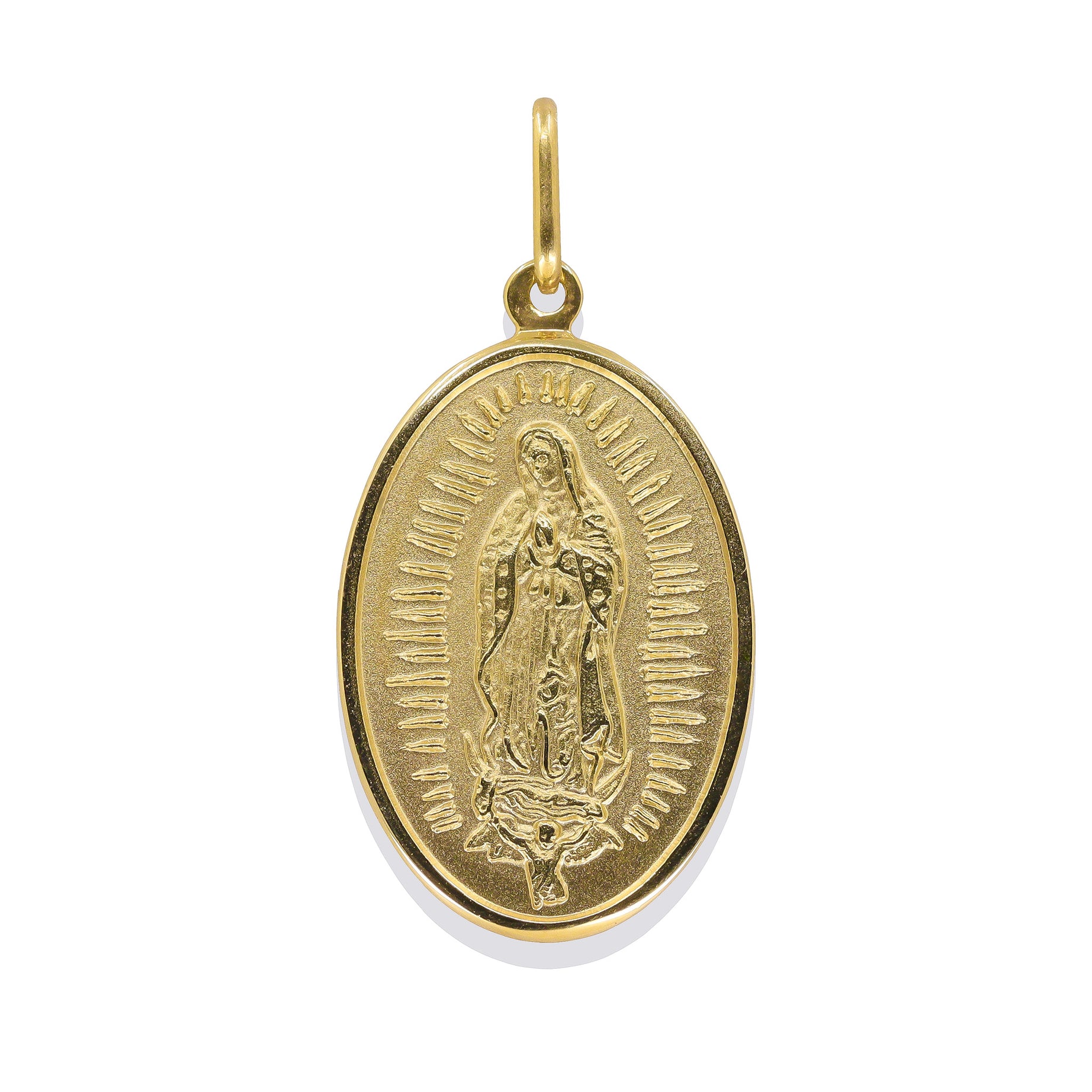 Product Image of Virgin Mary Pendant 14k Gold