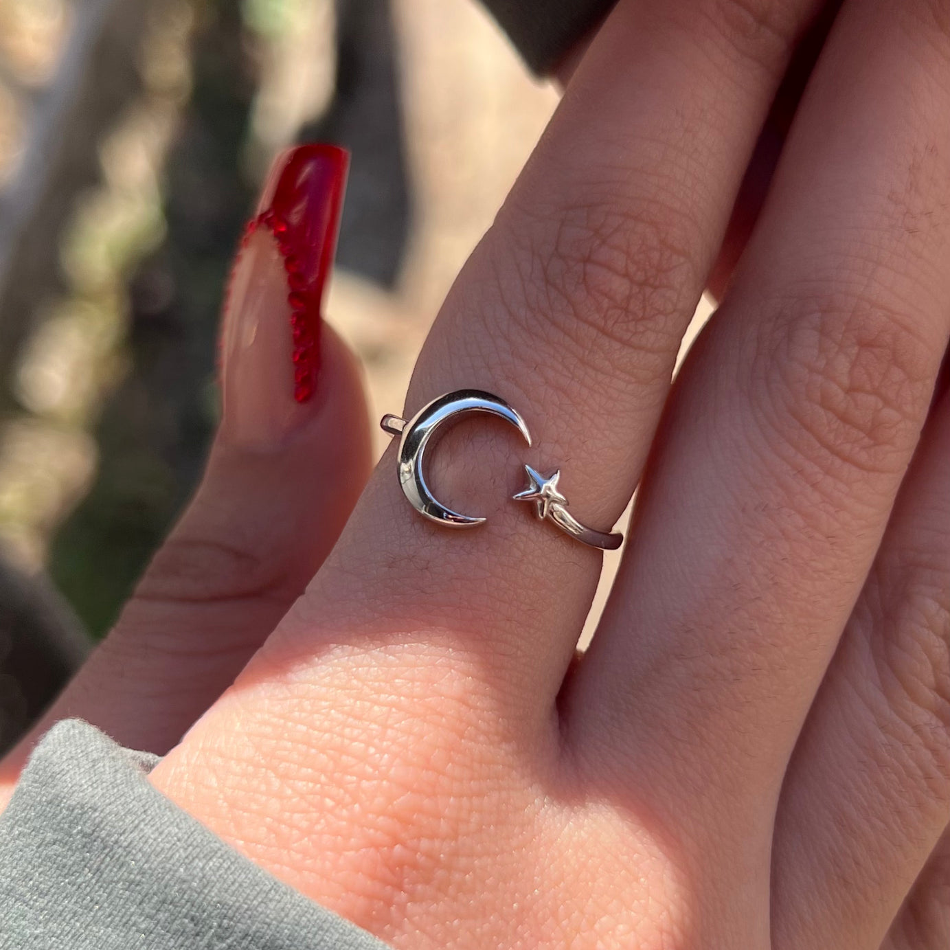 Celestial Sterling Silver Ring