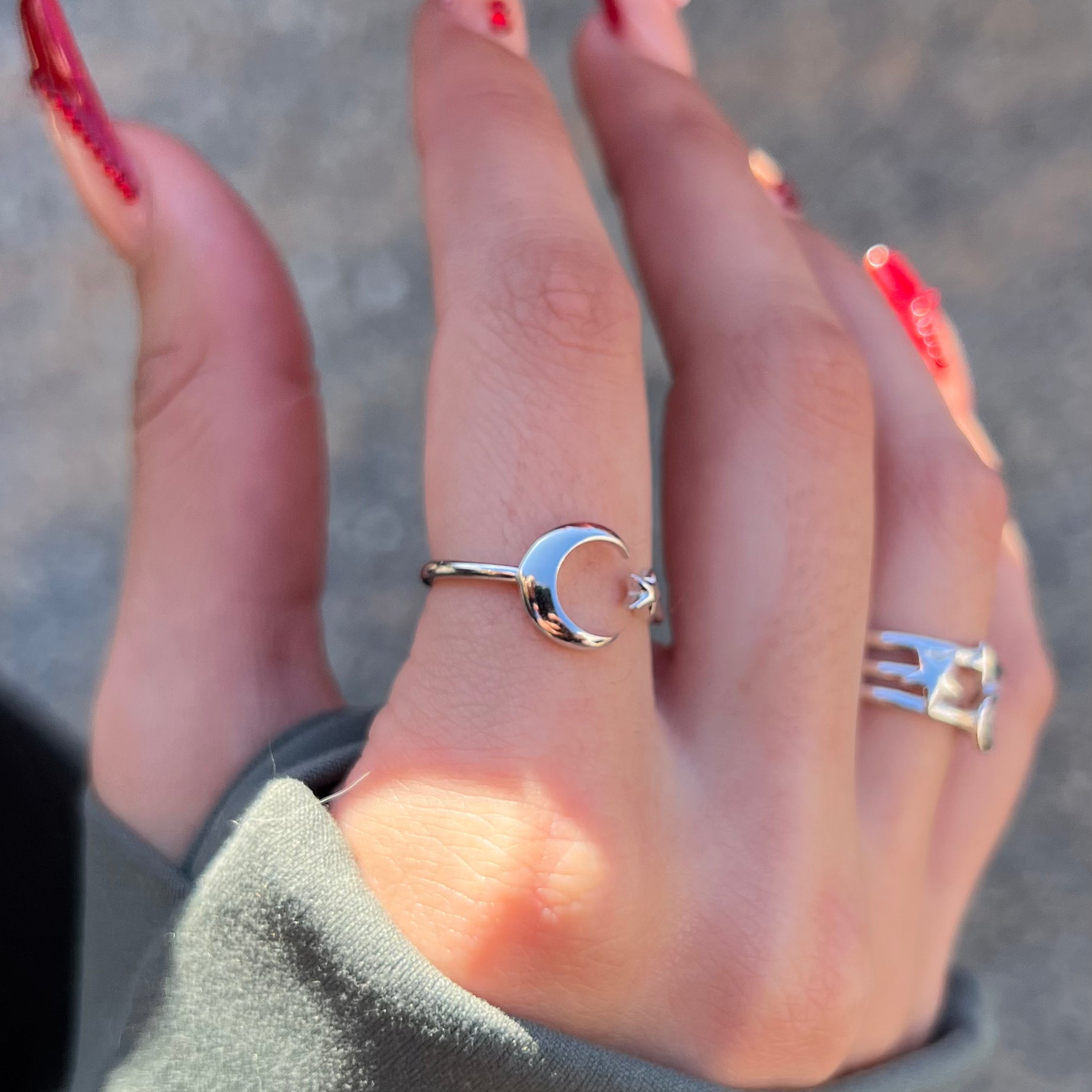 Celestial Sterling Silver Ring
