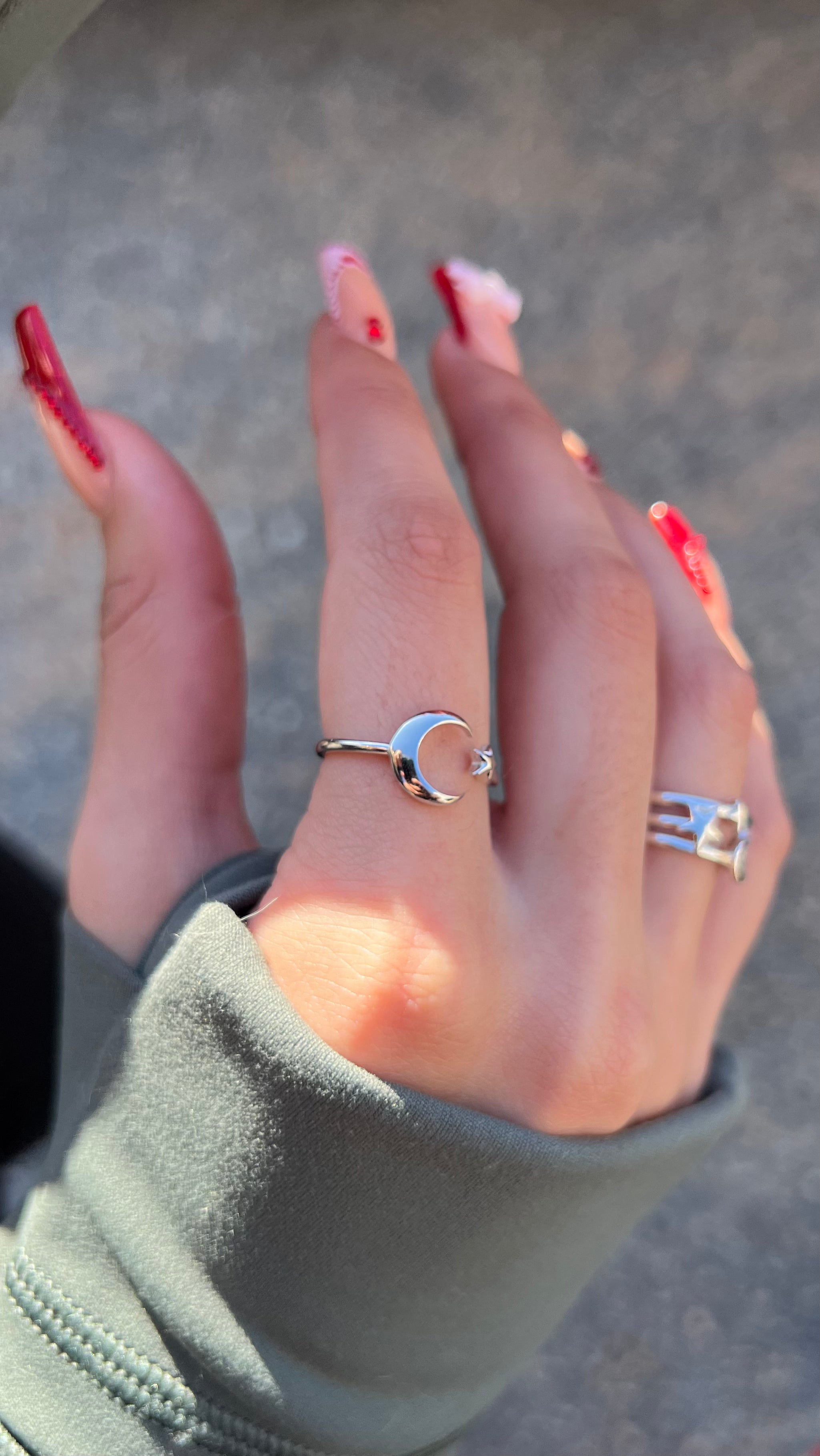 Celestial Sterling Silver Ring