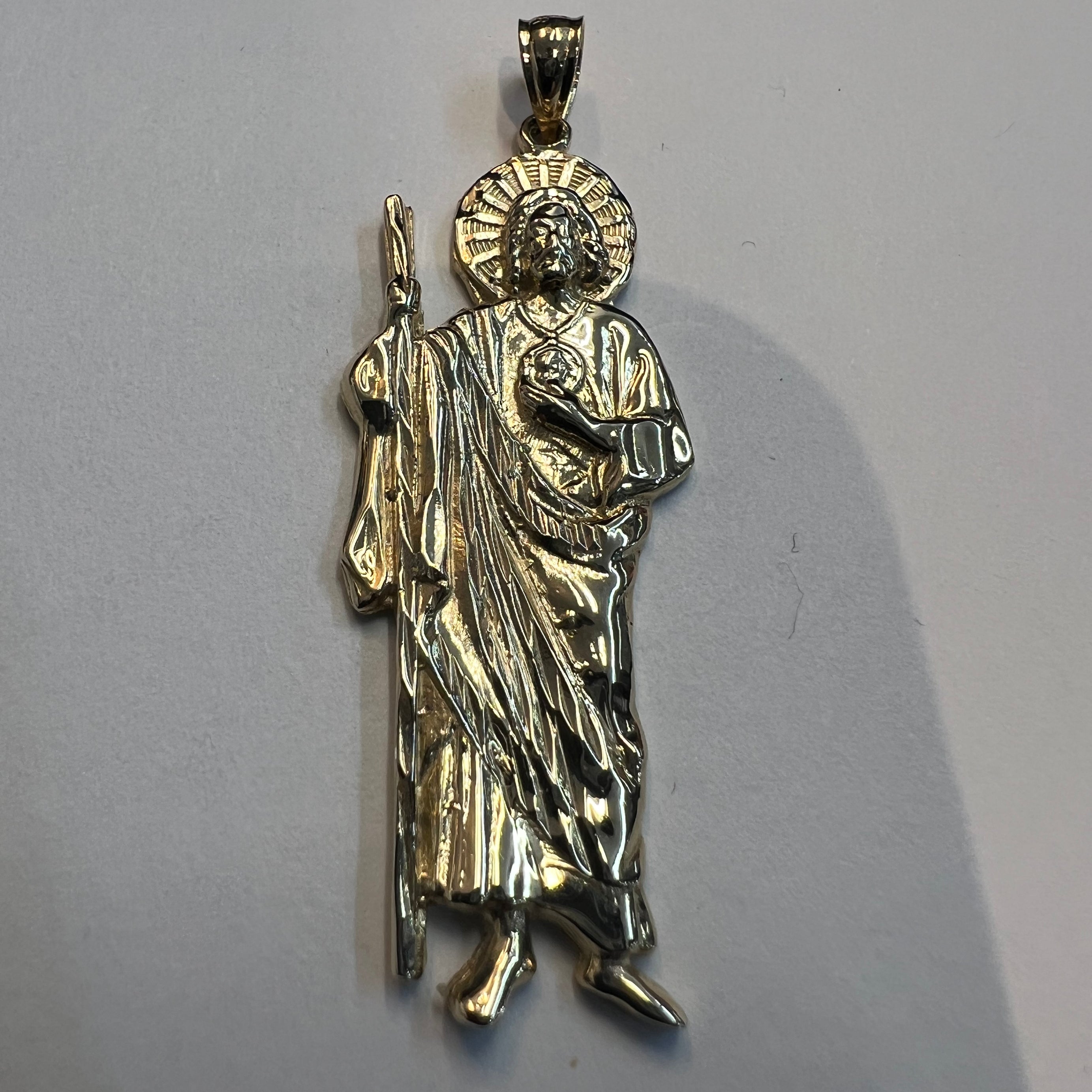 San Judas Pendant 14k Gold