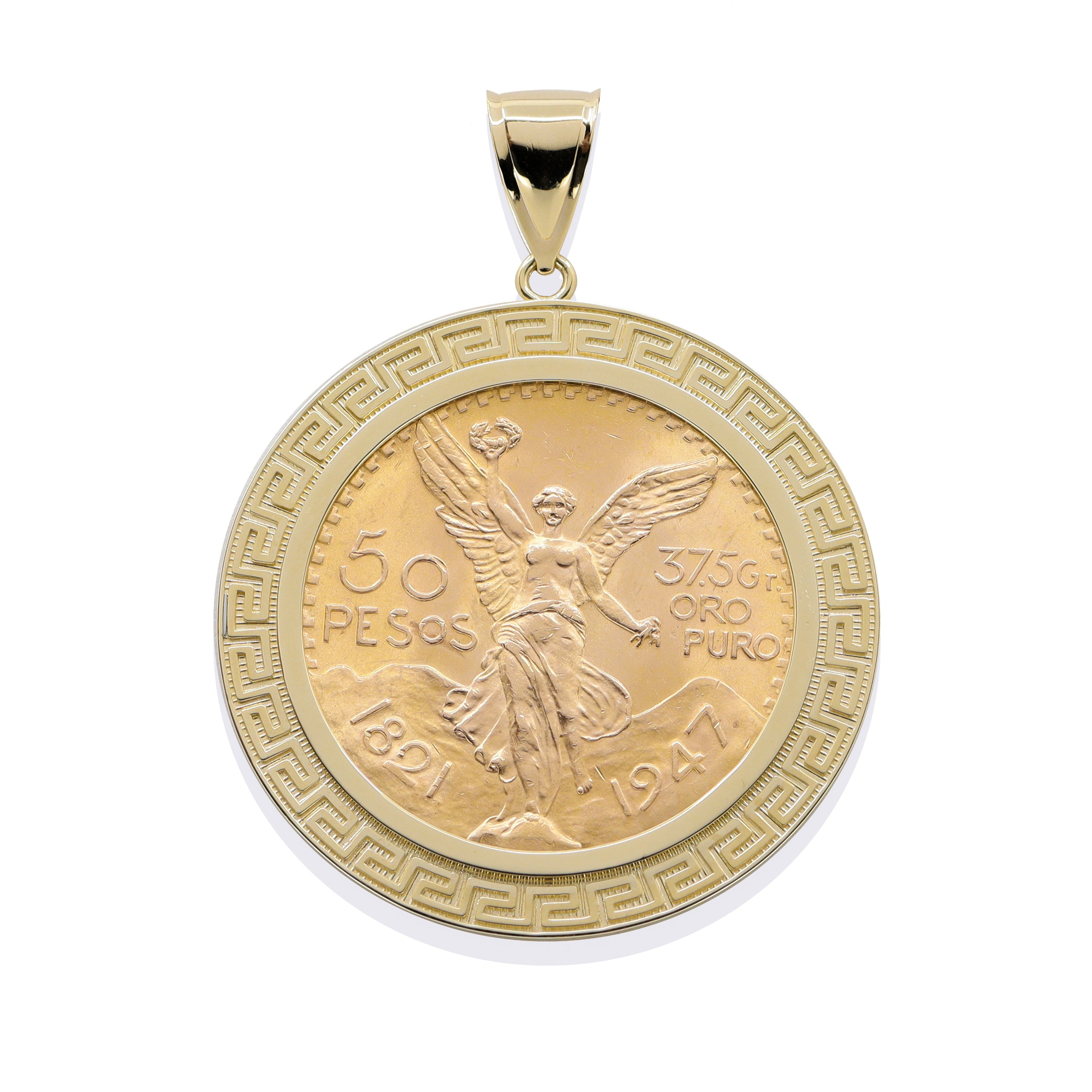 Product Image of Original Centenario Coin Pendant 22k Gold